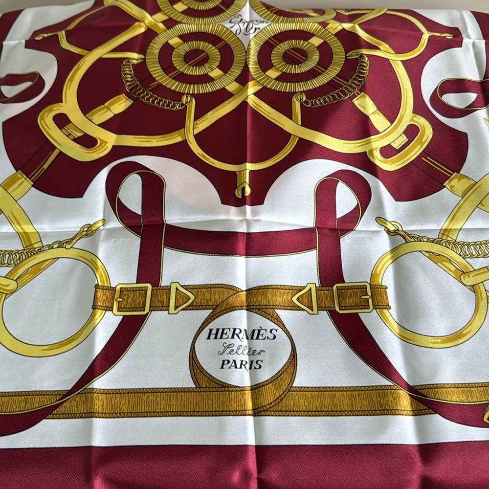 Hermes Pellier Paris Scarf